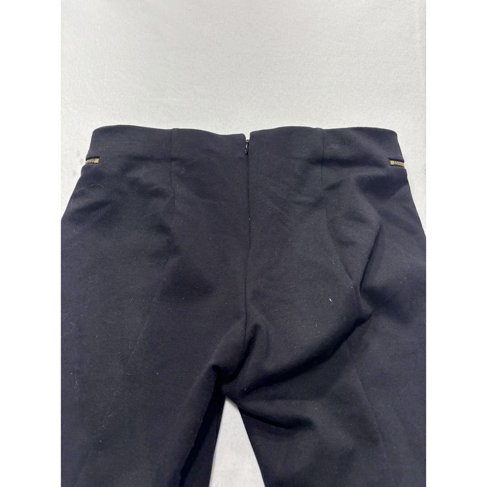 MICHAEL Michael Kors Pants Womens 6 Black Ponte Slim Ankle Zip Pocket Stretch - Picture 11 of 11